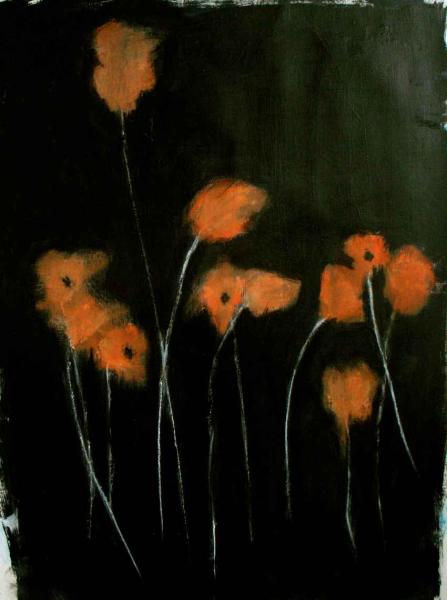Poppies (framed)